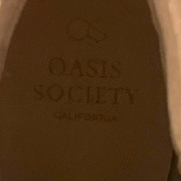 Oasis Society White High Heel Ankle Boots, size 8 - Picture 6 of 6